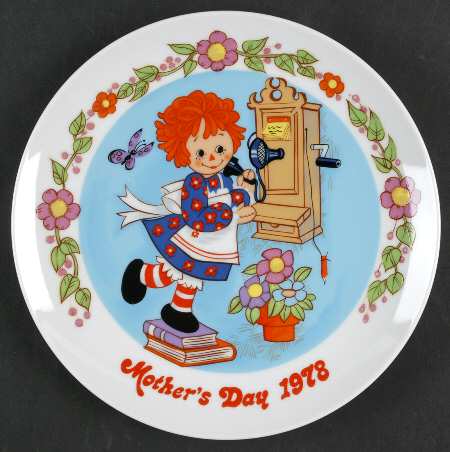Raggedy Ann Mother's Day Hello Mom - Boxed
