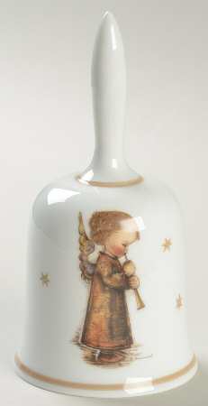 Hummel Christmas Bell Angel With Flute - With Box