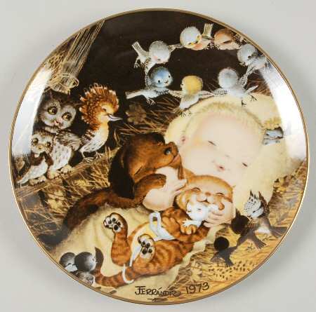 Ferrandiz Christmas Plates Christmas - Boxed