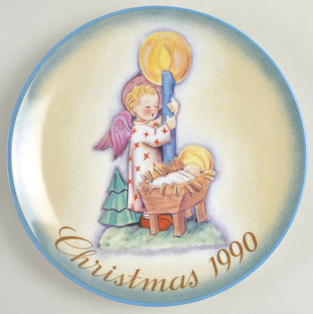 Hummel Christmas Plate Angel's Light - Boxed
