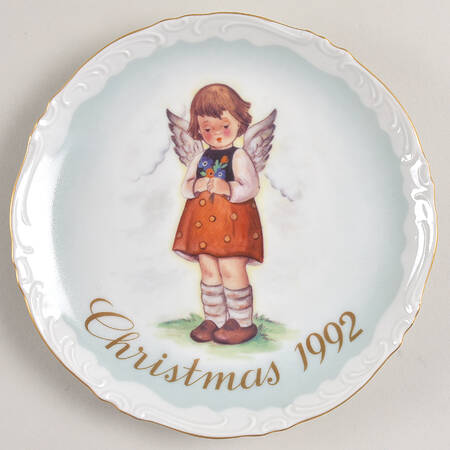 Hummel Christmas Plate Sweet Blessings - Boxed