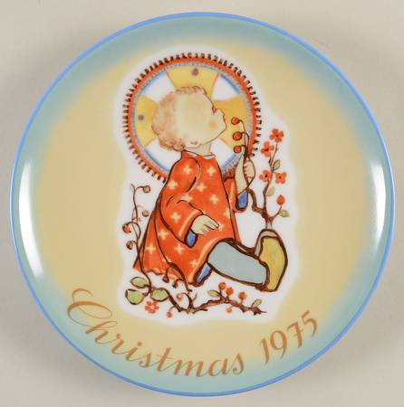 Hummel Christmas Plate Christmas Child - Boxed