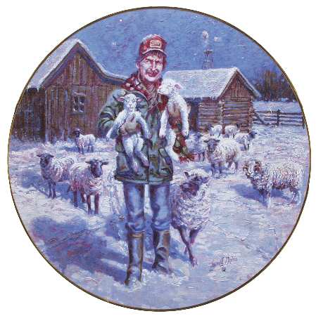 Lowell Davis Country Christmas Born On A Starry Night - Boxed