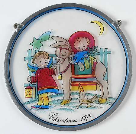 Berta Hummel Stained Glass Sacred Journey - With Box