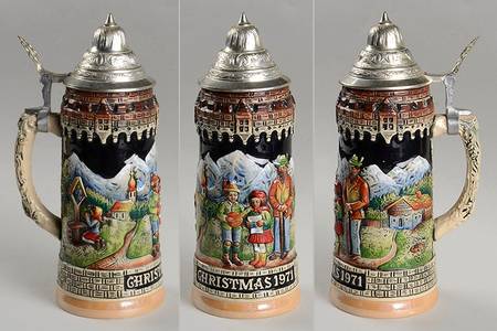 Christmas Stein 1971 - No Box