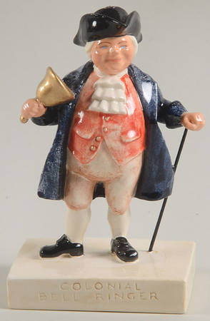 Sebastian Miniature Colonial Bell Ringer - No Box