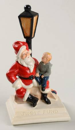 Sebastian Miniature Jimmy Fund Vi-Santa Claus - Boxed