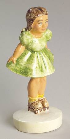 Sebastian Miniature Sidewalk Days (Girl) - Boxed