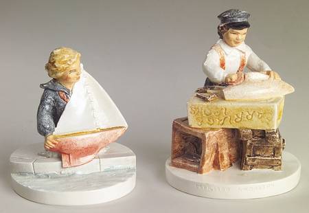 Sebastian Miniature Sailing Days-Pair - Boxed