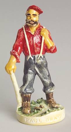 Sebastian Miniature Paul Bunyan - Boxed