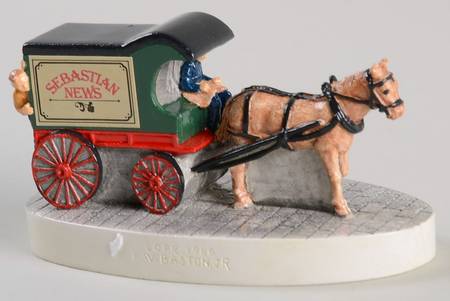 Sebastian Miniature News Wagon-Sebastian Exchange - Boxed
