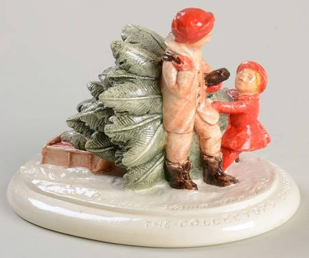 Sebastian Miniature Bringing Home The Tree - Boxed