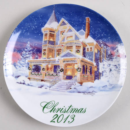 Smuckers Christmas Plates 2013-Christmas Plate - No Box 42