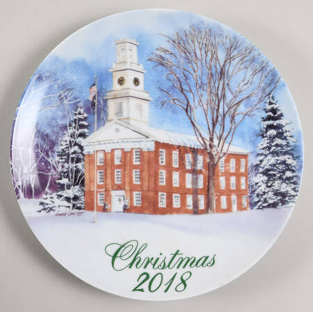 Smuckers Christmas Plates 2018-Christmas Plate - No Box