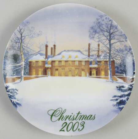 Smuckers Christmas Plates 2003-Christmas Plate - No Box