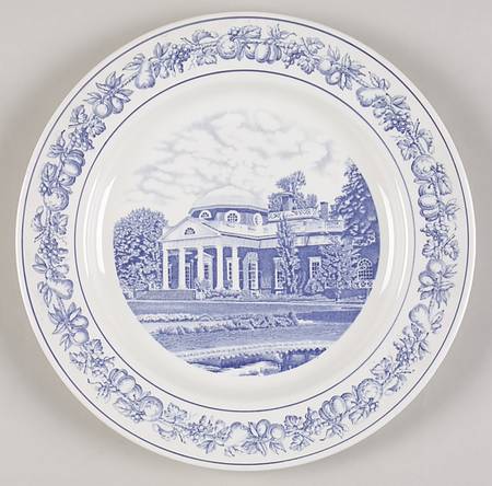 Single Release-Spode Monticello Thomas Jefferson - Boxed