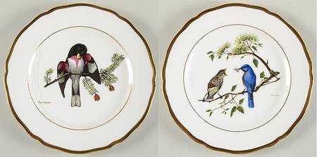 American Songbird Series Eastern Bluebird & Rose-Breasted Grosbea - Boxed