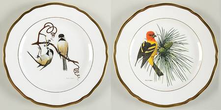 American Songbird Series Carolina Chickadee & Western Tanger - Boxed