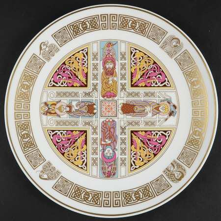 Celtic Saint Gall-Coupe Shape - No Box