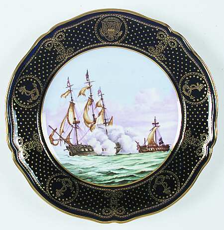 United States Maritime U.S.S. Constitution And Hms Java - Boxed