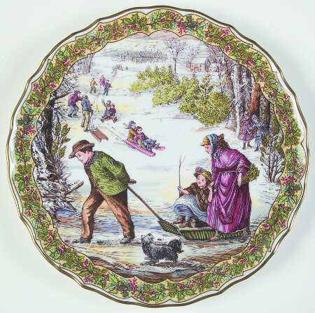 Victorian Christmas Sleighing - Boxed