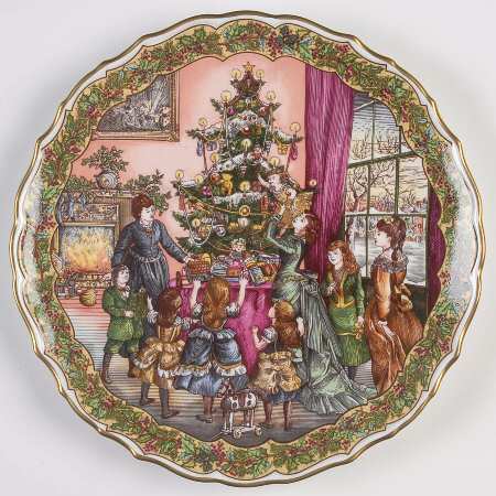 Victorian Christmas Decorating The Tree - Boxed