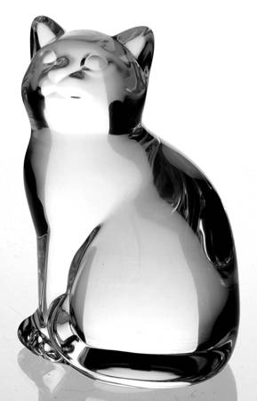 Steuben Figurines & Giftware Loving Cat - No Box