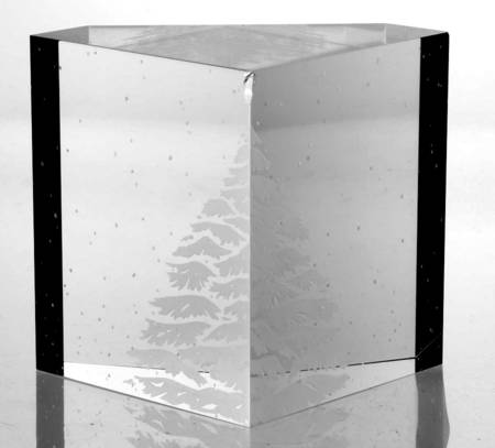 Steuben Figurines & Giftware Snow Pine - With Box Bx773
