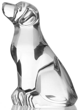 Steuben Figurines & Giftware Loyal Companion-Dog - Boxed