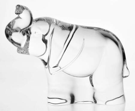 Steuben Figurines & Giftware Baby Elephant - Nb828, No Box