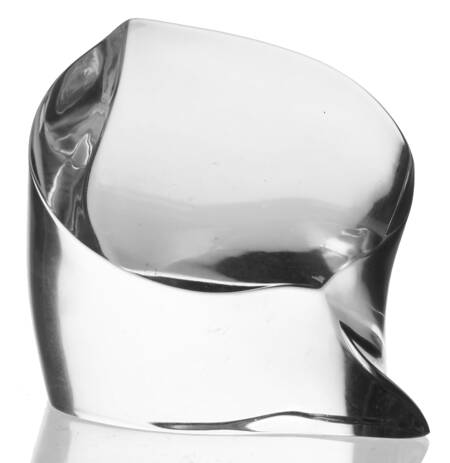 Steuben Figurines & Giftware Heart Leaf Paperweight - Nb844, No Box