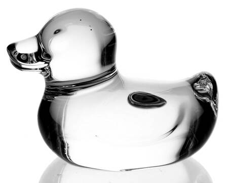 Hand Coolers By Steuben Rubber Ducky  - Boxed
