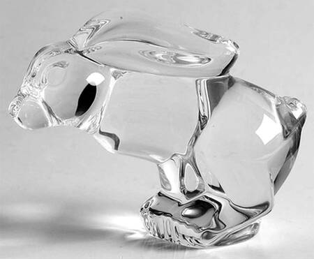 Hand Coolers By Steuben Hare - Boxed