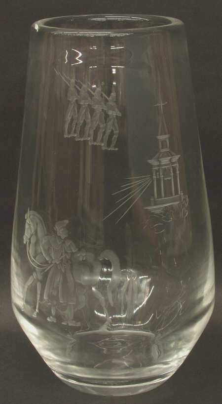 Steuben Figurines & Giftware Paul Revere Vase-Sidney Waugh - Boxed