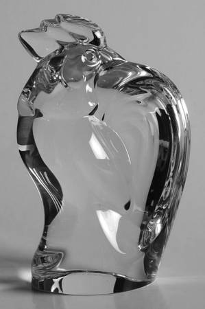 Hand Coolers By Steuben Rooster - Boxed