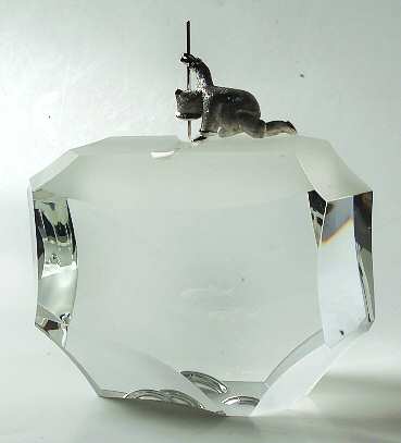 Steuben Figurines & Giftware Arctic Fisherman-Sterling - Boxed
