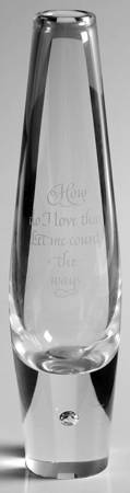 Teardrop 8" Bud Vase