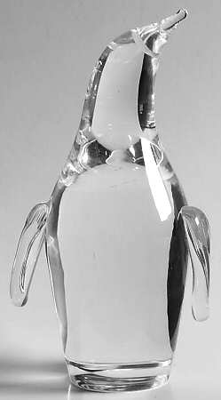 Steuben Figurines & Giftware Penguin - Boxed