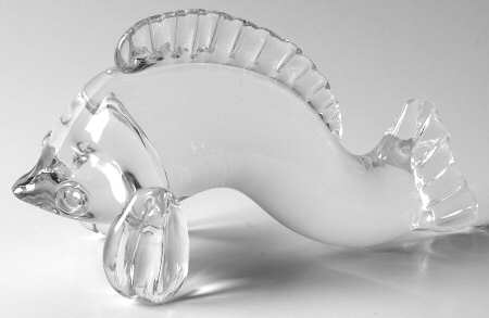Steuben Figurines & Giftware Dolphin-Swimming - Boxed