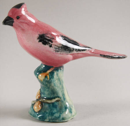 Stangl Birds Cardinal-Acorns - No Box