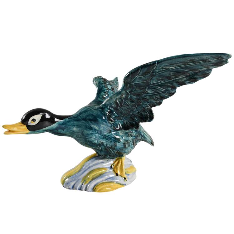 Stangl Birds Flying Duck-Green - No Box