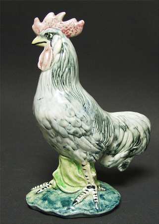 Stangl Birds Rooster-Gray - No Box