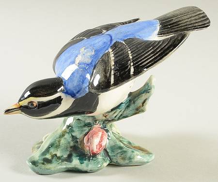 Stangl Birds Black Throated Warbler - No Box