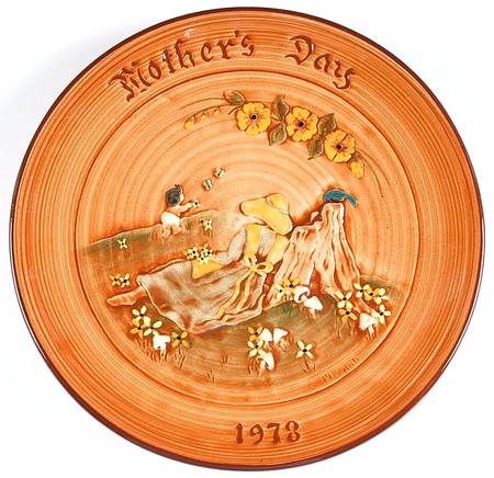 Mothers Day Plate, Glen View Pottery, Germany Tranquility - Boxed