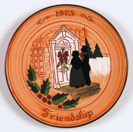 Stumar Christmas Plate, Germany Friendship - Boxed