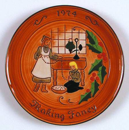 Stumar Christmas Plate, Germany Making Fancy - Boxed