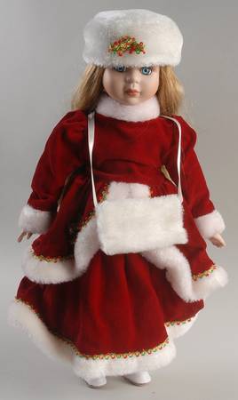 Connoisseur Doll Collection Rebecca Christmas Cd-V2005 - With Box Bx766