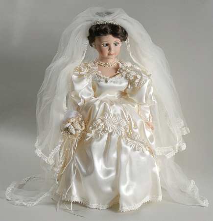 Connoisseur Doll Collection Southern Belle-Bride - Boxed