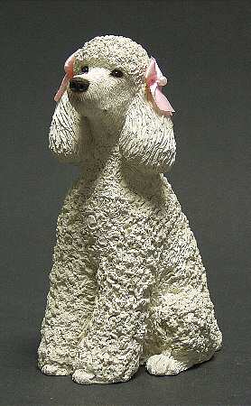 Dogs White Poodle  - Boxed