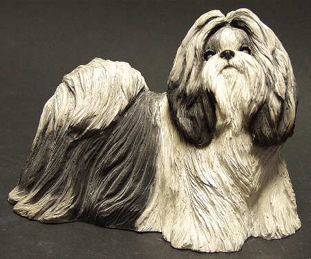 Dogs Shih Tzu Black & White - Boxed